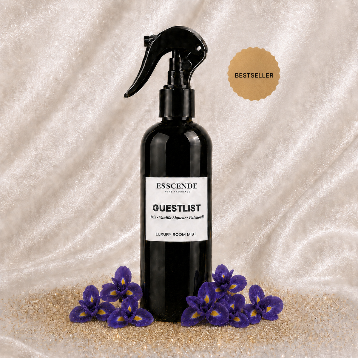 GUESTLIST Room Mist - Iris, Vanilla Liquer, Patchouli (300ml)