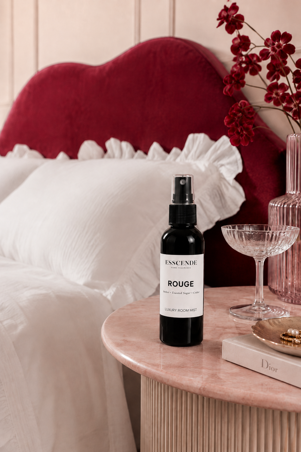 ROUGE Room Mist - Amber, Toasted Sugar, Cedar (Travel Size 100ml)